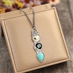 Owl Wisdom | Turquoise Necklace