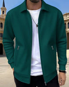 Gideon | Classic Textured Athletic Jacket