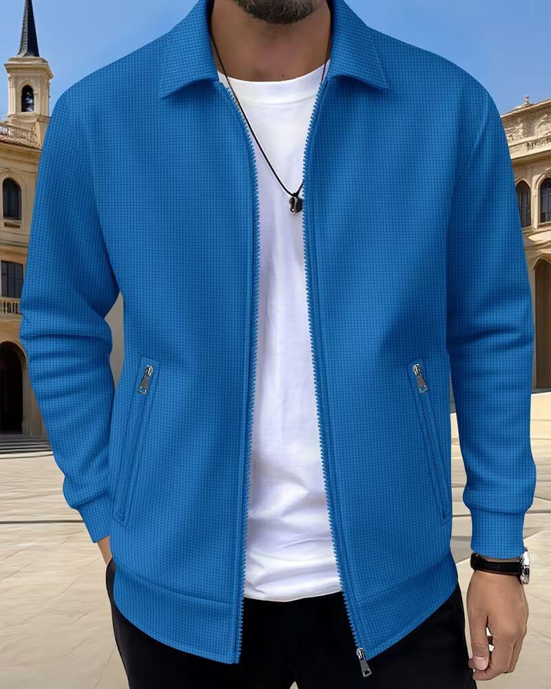 Gideon | Classic Textured Athletic Jacket