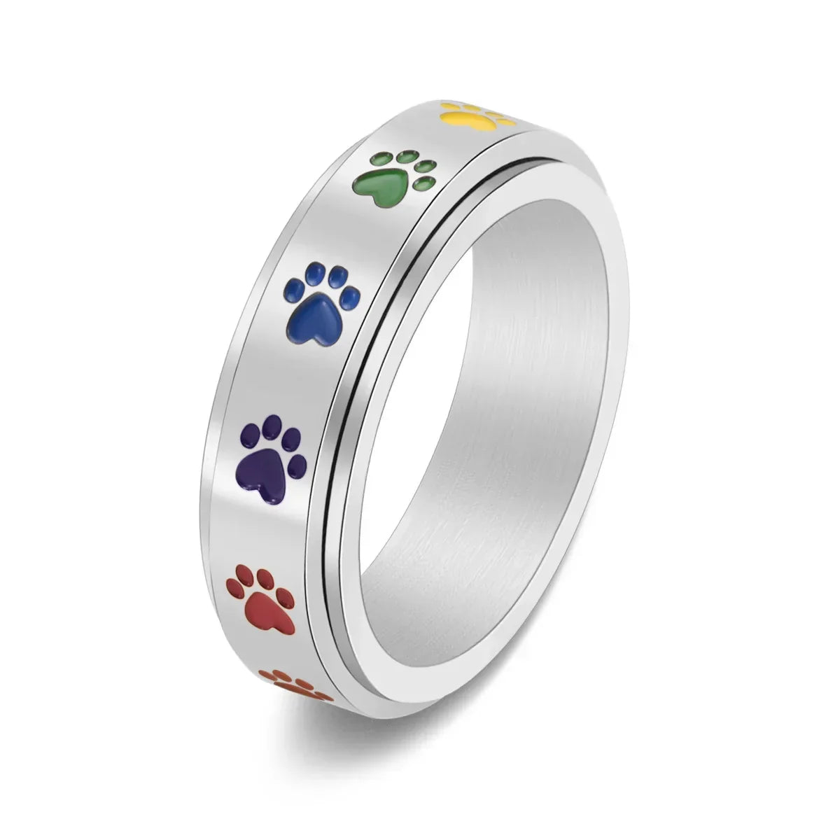 Spinning Paw | Fidget Ring