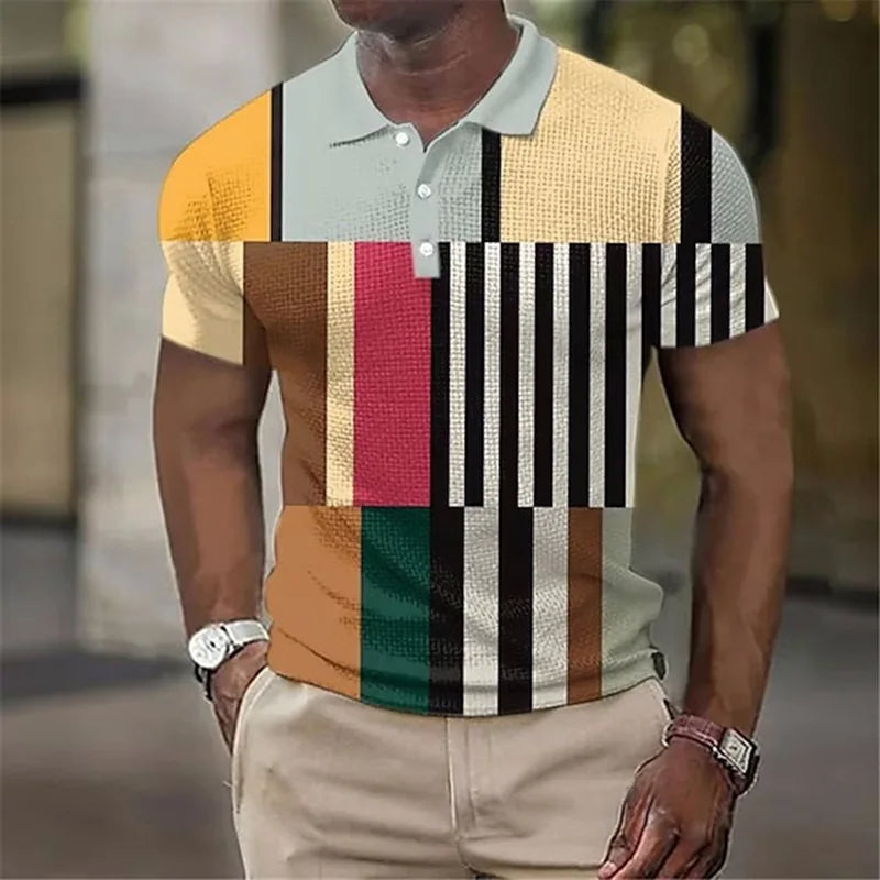 Brandon | Vibrant Plaid Pattern Shirt