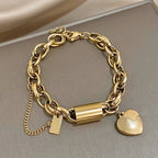 Billie | Chunky Gold Bracelet