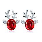 Reindeer Crystal | Stud Earrings