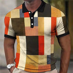 Brandon | Vibrant Plaid Pattern Shirt