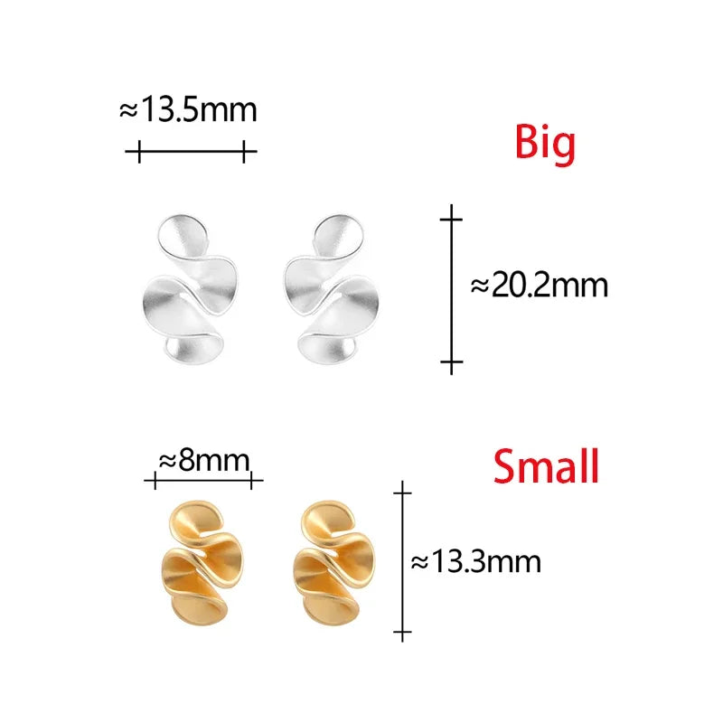 Nora | Two-Tone Gold Earrings