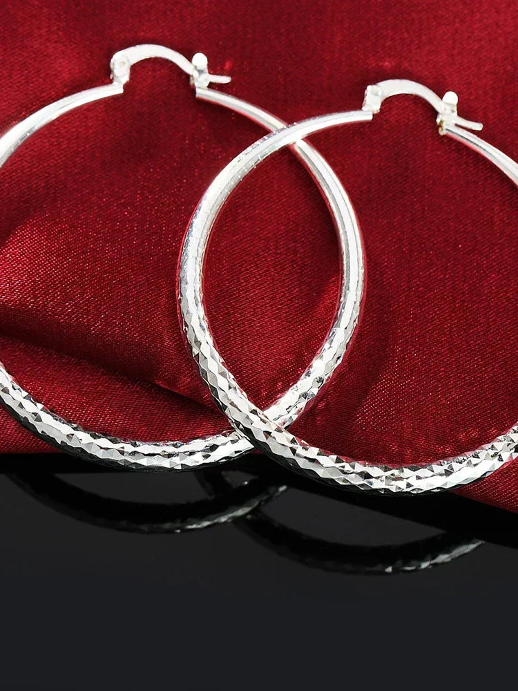 Sterling Silver Hoop Earrings