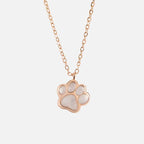 Necklace with Paw Pendant