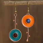 Niamh | Bronze Painted Stone Earrings