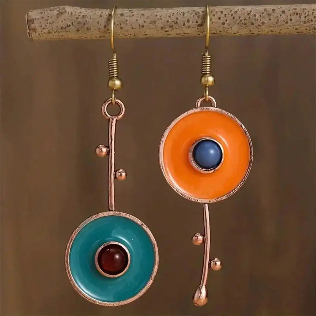 Niamh | Bronze Painted Stone Earrings