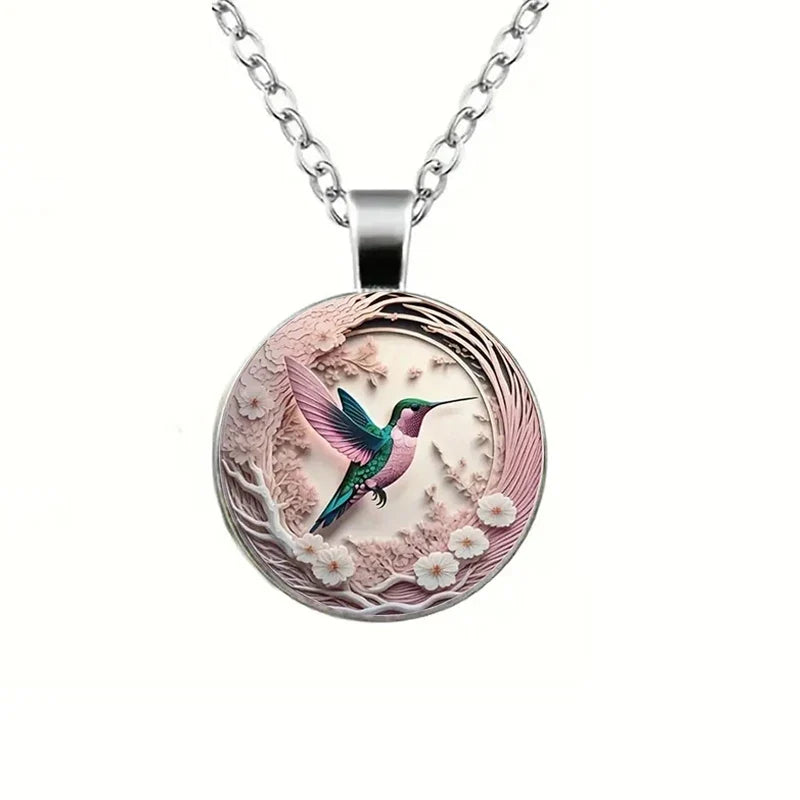 Hummingbird Dome | Pendant Necklace