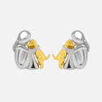 Two-Tone Hug | Earrings