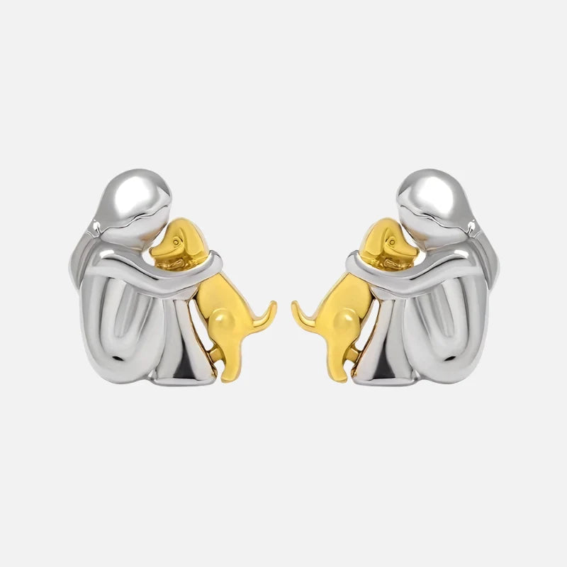 Two-Tone Hug | Earrings