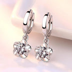 Ulrike | Silver Zircon Earrings