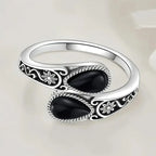 Sunniva | Moonstone-Effect Flower Ring