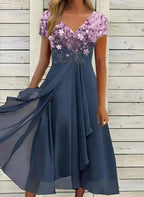 Lavinia | Floral Wedding Evening Dress