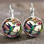 Kolibri Glass Dome Pendant Necklace
