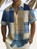 Luca | Vintage Patchwork Summer Shirt