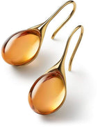 Marigold | Crystal Drop Earrings Gold and Silver