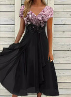 Lavinia | Floral Wedding Evening Dress