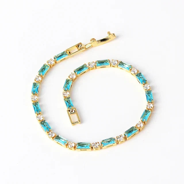 Ombeline | Gold Turquoise Bracelet