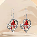 Cardinal Memorial Earrings