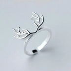 Antler Ring in Sterling Silver