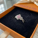 Couture Pave Square Ring
