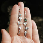 Una | Blue Crystal Earrings