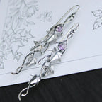 Una | Blue Crystal Earrings