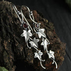 Una | Blue Crystal Earrings