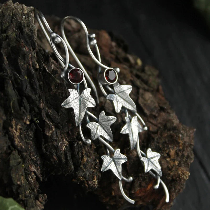 Una | Blue Crystal Earrings