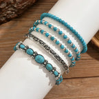 Esme | Turquoise Bead Bracelet Set