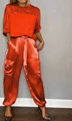 Wrenna | Luxe Stylish Flowing Two Piece Set