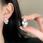 Nadege | Silver and Gold Earrings