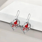 Cardinal Memorial Earrings