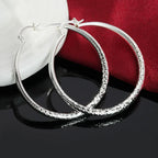 Sterling Silver Hoop Earrings