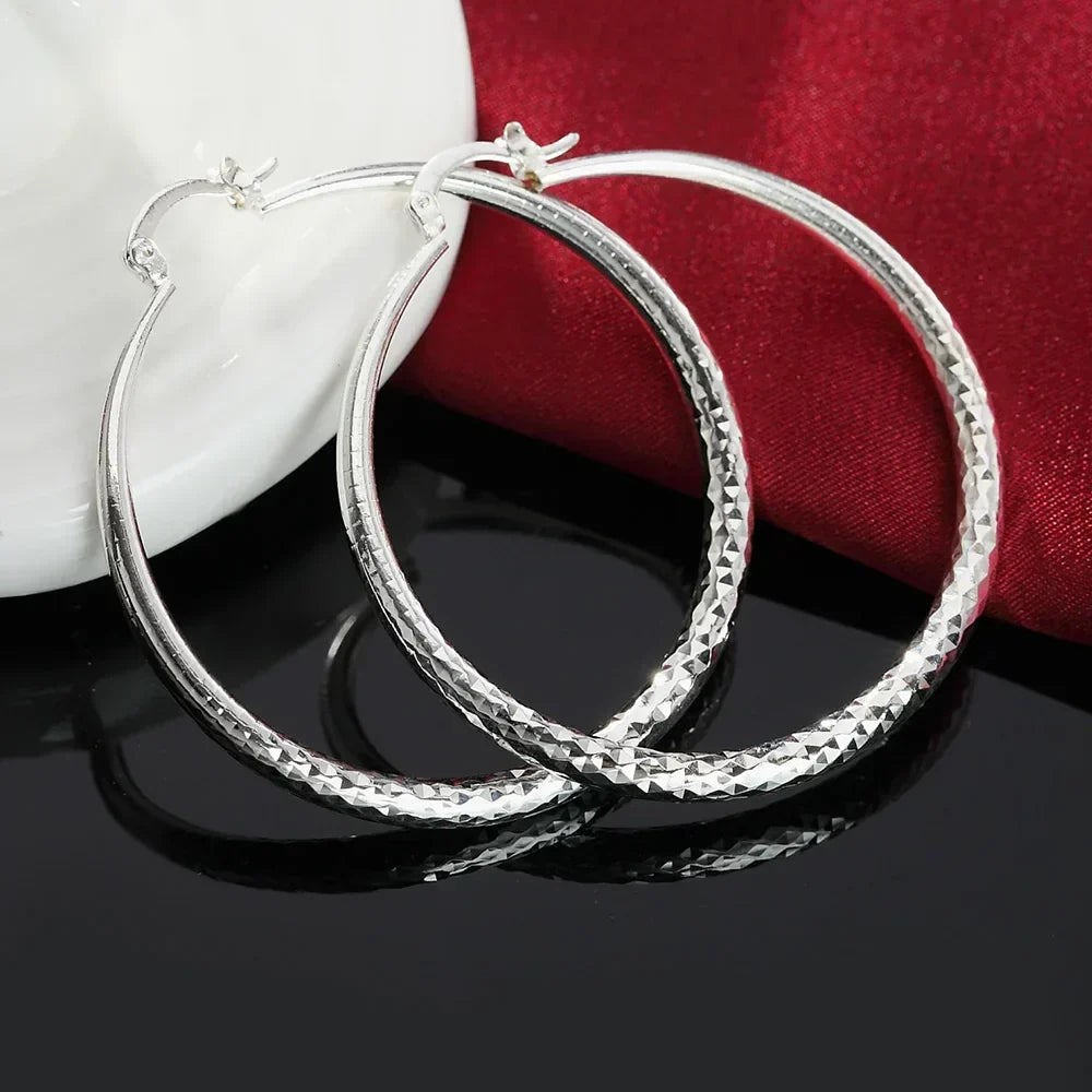 Sterling Silver Hoop Earrings