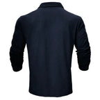 Callan | Casual Long Sleeve Collared Polo