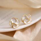 Pearl Flower Earrings