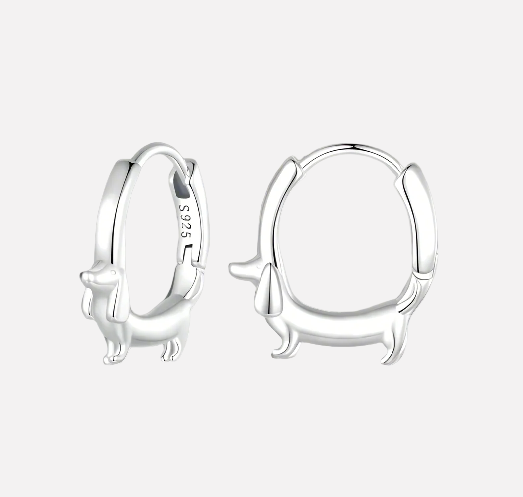 Precious Dachshund Earrings - A Treasure for Dog Mums