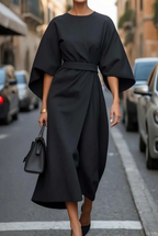 Selina | Elegant Lantern Sleeves Dress