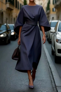 Selina | Elegant Lantern Sleeves Dress