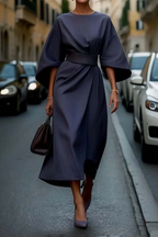 Selina | Elegant Lantern Sleeves Dress