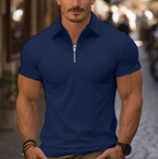 Lewis | Classic Quarter Zip Collar Shirt