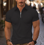 Lewis | Classic Quarter Zip Collar Shirt
