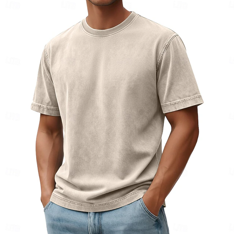 Cameron | Casual Round Neck Summer Shirt