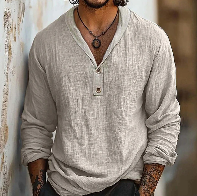 Elliot | Classic Retro Button Up Shirt