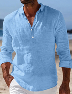 Maxwell | Casual Long Sleeve Summer Shirt