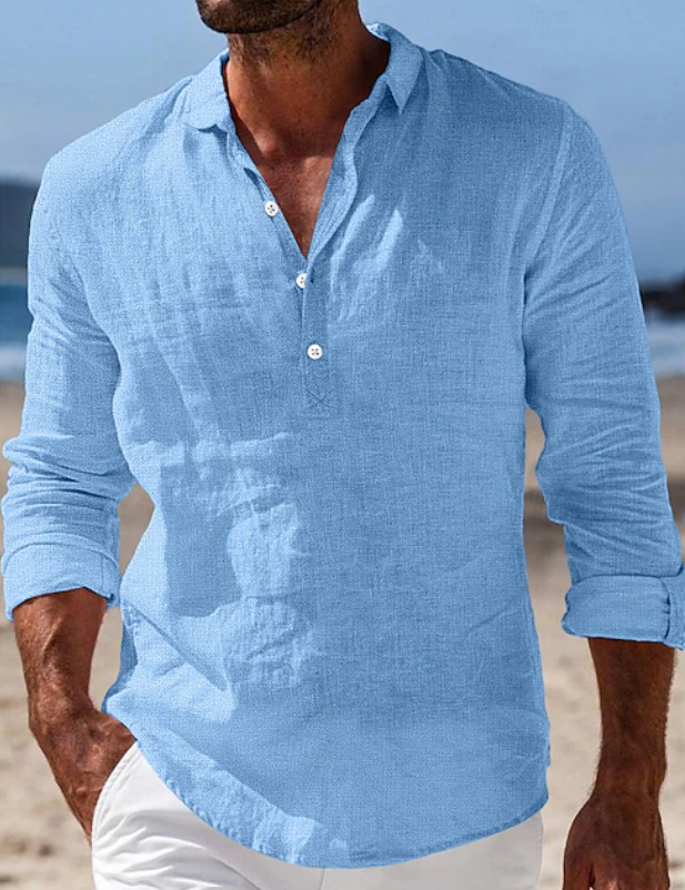 Maxwell | Casual Long Sleeve Summer Shirt