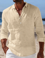 Maxwell | Casual Long Sleeve Summer Shirt